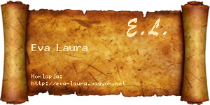 Eva Laura névjegykártya